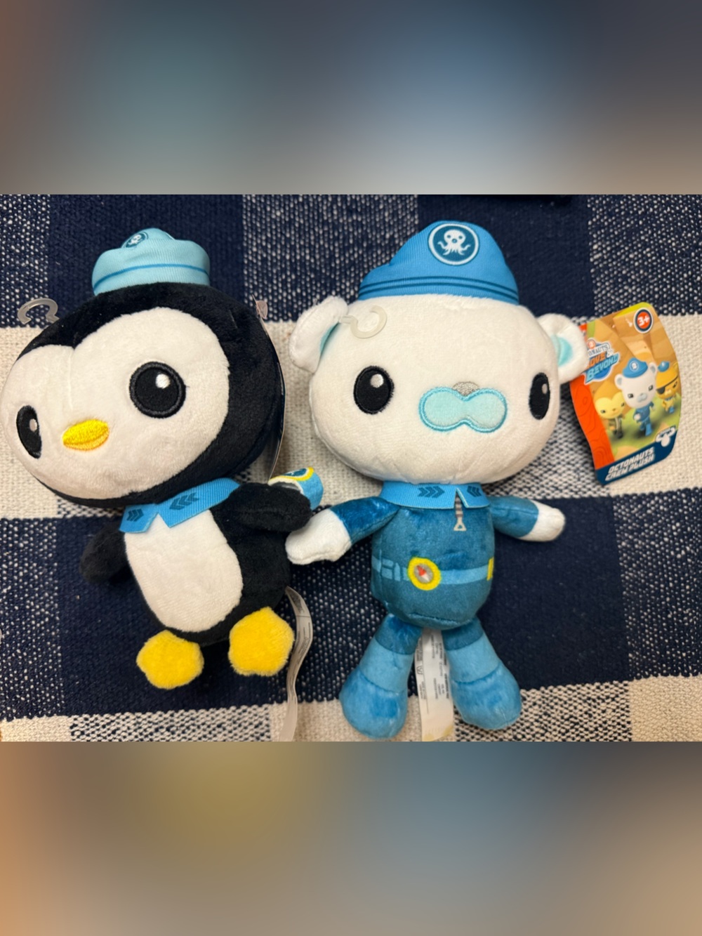 OCTONAUTS Above & Beyond Plushies Peso And Barnacles *NEW WITH TAGS*